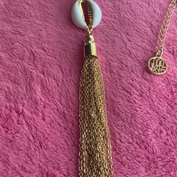 LILLY PULITZER long necklace (heishi, palm shells) - Picture 7 of 10